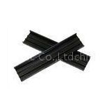 CNC Black Drawbench Aluminum 6061 / 6005 Extrusions For Electronics Product Shell