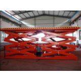 Stationary Scissor Hydraulic Lift Platform for Material Handing and Transportation thumbnail-3