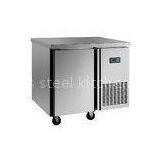 Double Door 346l Commercial Undercounter Back Bar Refrigerator With Static Cooling
