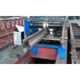 Rack roll forming machine for upright sections
