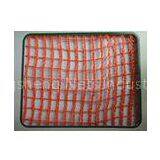 HDPE Agricultural Crop Plant Protection Netting , Flexible Anti Wind Net Red UV Treat