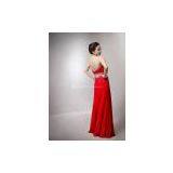 Sell PA1001 Strapless Beading Long Red Dress thumbnail-2