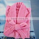 Cheap Solid Color&Printed Children Polar Fleece Bathrobe thumbnail-1