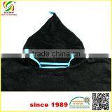 100% Cotton Changing Robe Hooded Towel Custom Suft Poncho thumbnail-4