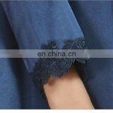 Comfortable Women Satin Lingerie Sexy Lace Night Silk Robe Sets thumbnail-5