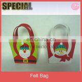 Snowman Shaped Felt Christmas Gift Basket,christmas Gift Bag thumbnail-1
