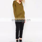 Knit Wear Middle Age Women Maternity Tops thumbnail-5