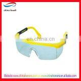 safety goggles yellow lens/double lens safety glasses