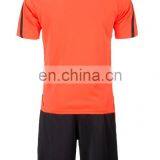 2016 Top Sale Men Sublimation Orange Color Soccer Uniform Design thumbnail-2