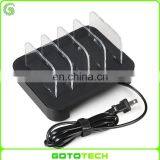 New Arrive 5 Port Usb Charger Multi Port Fast Charging Dock for Mobile Phone Charging Stand
