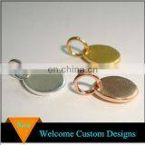Handmade 8x10mm Silver / Gold / Rose Gold Plated Small Custom Tag Charms
