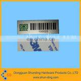 Factory Custom Serial Number Aluminum Asset Label thumbnail-2