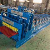 Cangzhou Dixin Galvanized Metal Aluminum Double Layer IBR Trapezoidal Sheet Roof Tile Wall Panel Cold Roll Forming Machine thumbnail-5