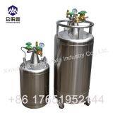 Self-pressurized Cryogenic Container Ydz-15 Stainless Steel Liquid Nitrogen Storage Tanks thumbnail-4