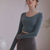 High Impact Padded Strappy Cross Back Women Sports Bra And Shorts Set thumbnail-2