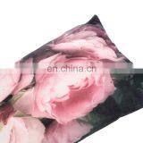 Wholesale 100% Polyester Velvet Beautiful Rose Flower Printed Online Backrest Cushion Cover Set for Wooden Sofa thumbnail-5