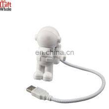 Giftwhole Mini USB Flexible Spaceman Astronaut Night LED Light Bulb for Laptop PC Reading