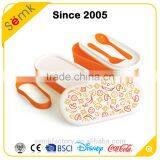 Two Layer Rectangular Lunch Box Food Container Feature Lunch Box Quality Choice thumbnail-3