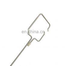 Elderly Aid Extra Long Handle Iron Metal Rubber Coated Toe Washer With 3 Pcs Cotton Covers thumbnail-2