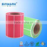 SINMARK Self Adhesive Cable/wire Label Paper Stock