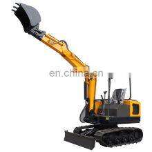Конкурентоспособная цена Высокая производительность Гусеничный гидравлический малогабаритный экскаватор весом 0,8 тонн и 1 тонна Мини-экскаватор