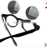 Cheap Promotional Steam Punk Logo Print Renovate Double Lens Sunglasses thumbnail-1