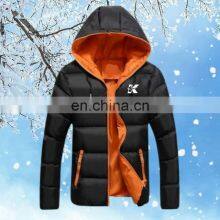 HL009k Plus Size Men's Down Jacket Slim Short Cotton Clothes Autumn and Winter Jacket Winter Clothes Thick Men's Clothing thumbnail-4
