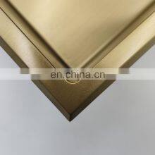 Stainless Steel Single and Double Black Gold White Brushed Nickel Bathroom Wall Metal Recess Shower Niche Shelf thumbnail-3