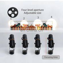 Round Wall Ceiling Adjustable Mount Focus Track Light Rail Cob Spot LED Track Light thumbnail-3