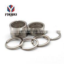 Fashion High Quality Metal Flat Stainless Steel Split O Ring Wholesale For Purse thumbnail-1