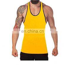 Custom Color Wholesale Price Fitness Gym Singlets Sports Tank Top Singlets Weightlifting Wear Singlet for Men thumbnail-1