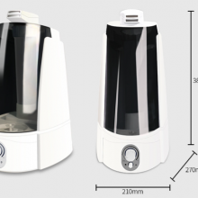 5L Fog Ultrasonic Air Heating Humidifier Home Large Capacity Indoor Office Bedroom Double Spray Hypochlorous Acid(Wechat:13510231336)