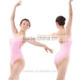 Girl Ballet Leotard, Mesh Ballet Leotard, Pink Leotard thumbnail-1