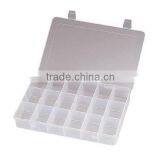 Plastic Nail Box, Plastic Storage Box, Grid Beads Storage Utility Box