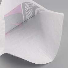 Woven Bags With Blue Orange Stripes 65x110cm That Can be Customized thumbnail-4