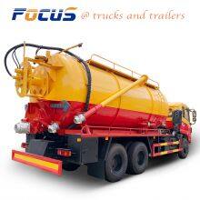 Sucker Trucks | Liquid & Septic Sewage Vacuum Trucks,10cbm Vacuum Sewage Suction Tank Truck thumbnail-2