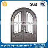 Modern Design Wrought Iron Main Grille Door Design thumbnail-1