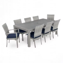 Rattan Table Set thumbnail-1