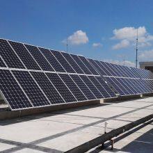 Solar on Grid Tracking System Solution 30KW PV Panel Bracket Single Axies Tracking thumbnail-3