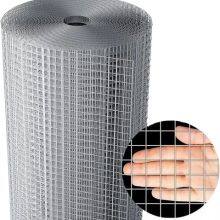 Galvanized Welded Fencing Net Iron Wire Mesh/ Welded Iron Wire Grid Chicken Wire Mesh Roll Sand Sieving Mesh thumbnail-2