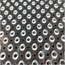 Safety Grating Walkway Anti-slip Perforated Metal Plate, With Fish Eye Holes, Cut, Welded, and Bending thumbnail-5
