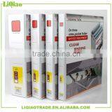 A4 White Board Plastic Ring Binder for Office