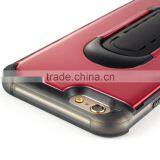 Hybrid PC Kickstand Shockproof Case for Iphone 6 thumbnail-4