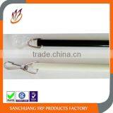 White Fiberglass Curtain Rod Rust-proof Fiberglass Baton Quality Choice thumbnail-3