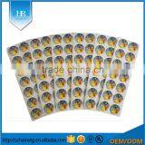 Gloss Embossed Outdoor Waterproof 3M Adhesive Crystal Clear Epoxy Resin Dome Sticker thumbnail-4