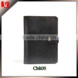 Hand-stitched With Dull Nickel Button for Closure Leather Book Holder thumbnail-1