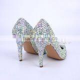 Gorgeous Bridal Wedding Shoes Sexy Women Pumps Lady Women High Heels Shoes With Strass thumbnail-4