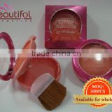 Fashinable design blush with long lasting, high quality, wholesale makeup, small MOQ cosmetic