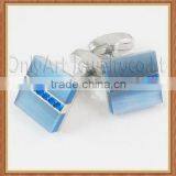 925 Sterling Sliver Cuff Custom Design Studs Gemstone Cufflinks thumbnail-4