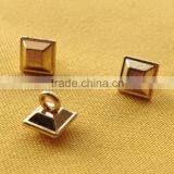 14L Square Shape Metal Shank Button For Sweater Wear -- M1601 thumbnail-4